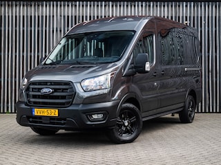 Ford Transit 350 2.0 TDCi 170pk L2H2 4X4 5-Pers. |Leder|Camera|DAB+|ClimateControl|Stoelverwarming|CruiseControl