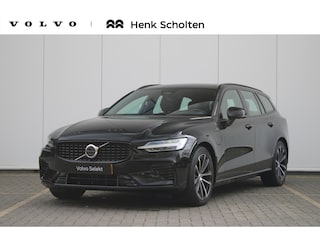 Volvo V60 T6 Plug-in hybrid AWD Plus Dark | Trekhaak | Rondomzicht camera | Verwarmbare voorstoelen + achterbank | Premium audio by Harman Kardon | Verwarmbaar stuurwiel + voorruit