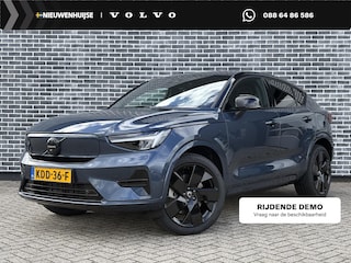 Volvo EC40 Single Motor Extended Range Ultra Black Edition Europa | | Harman Kardon | 20" | Panoramadak | Donker Glas | Power Seats |