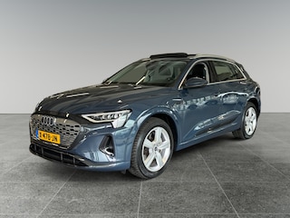 Audi Q8 e-tron 55 408pk quattro Advanced Edition Plus 115 kWh Parkeersensoren voor en achter | Lederen bekleding | Glazen panoramadak