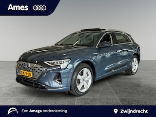Audi Q8 e-tron 55 408pk quattro Advanced Edition Plus 115 kWh Parkeersensoren voor en achter | Lederen bekleding | Glazen panoramadak
