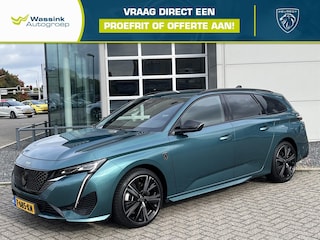 Peugeot 308 Sw 1.6 HYbrid 180pk e-EAT8 GT | Stoelverwarming | Navigatie | Elektrische achterklep | Pianolak display | Focal Audio |