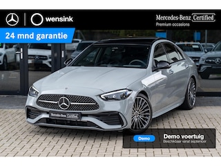 Mercedes-Benz C-klasse 180 Star Edition AMG | AMG line Plus | Panoramaschuifdak | Nightpakket | Trekhaak | Head-Up Display |
