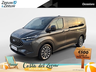 Ford Tourneo Custom 340 2.5 PHEV L1H1 Titanium X Automaat | B&O Audio | Lederen bekleding | Achterklep | Matrix koplampen | Navigatie