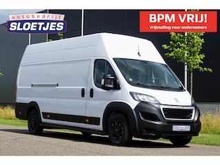 Peugeot Boxer 2.2 BlueHDi 140 L4H3 Zwaar 3.5t |Topstaat |EURO6D |1e eigenaar |Betimmering |Camera |Cruise |Navi |Climate |Lederen stuur |Carplay |Bluetooth |3500 KG |Heavy