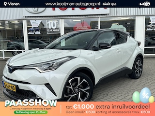 Toyota C-HR 1.8 Hybrid Style Ultimate lichtmetalen velgen 18" , Parkeersensoren voor - achter , Parkeerhulp ,navigatiesysteem full map , Stoelverwarming