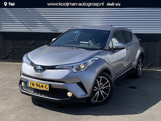 Toyota C-HR 1.8 Hybrid Bi-Tone Plus Trekhaak, dodehoek detectie, navigatie, stoel- & stuurverwarming, achteruitrij camera, parkeersensoren, lederen bekleding, Volledig dealeronderhouden