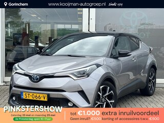 Toyota C-HR 1.8 Hybrid Bi-Tone | Leder | Stoelverwarming | Zomer + winterbanden | Parkeersensoren voor en achter | Toyota Garantie tot 2028!