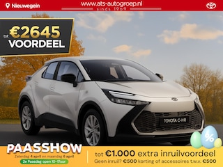 Toyota C-HR 1.8 Hybrid 140 Active €33.850,- RIJKLAAR! Nu €2.645,- voordeel! Nu extra scherp geprijsd!