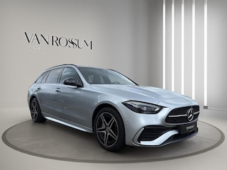 Mercedes-Benz C-klasse 300 e AMG Line Premium Plus | Pano | 360 | Head -Up | Leder | Sfeer | Memory | Night Pakket | Trekhaak |