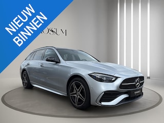 Mercedes-Benz C-klasse 300 e AMG Line Premium Plus | Pano | 360 | Head -Up | Leder | Sfeer | Memory | Night Pakket | Trekhaak |