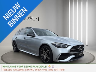 Mercedes-Benz C-klasse 300 e AMG Line Premium Plus | Pano | 360 | Head -Up | Leder | Sfeer | Memory | Night Pakket | Trekhaak |