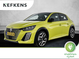 Peugeot 208 EV GT 51 kWh 156pk | 410km WLTP Actieradius | Navigatie | Panoramadak | Rondomzichtcamera | Adaptieve cruise control | Leder/Alcantara | Stoel elektrisch+verwarmd+massage | Full Led koplampen | Climate Control | Parkeersensoren v+a | Keyless | Draadloze Apple Carplay / Android Auto | Dodehoeksensor | Donker getint glas | 17" lichtmetalen velgen |