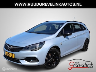 Opel Astra Sports Tourer 1.2 Turbo 110 PK H6 Edition 2020 Navigatie Zwarte spiegels + Velgen Trekhaak Led
