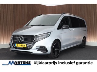 Mercedes-Benz V-klasse 300d 237pk XXL L3 Exclusive AMG-Line 2x Elek. Schuifdeur 360Camera Leder Stoelventilatie Memory Burmester