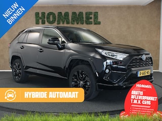 Toyota RAV4 2.5 Hybrid AWD Black Edition - ELEKTRISCHE ACHTERKLEP - KEYLESS ENTRY/START - VOORRUITVERWARMING - STOEL/STUURVERWARMING - APPLE CARPLAY/ANDROID AUTO - CLIMATE CONTROL - ADAPTIEVE CRUISE CONTROL - AFNEEMBARE TREKHAAK (1650KG GEREMD) - 4 WIELAANDRIJVING