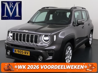Jeep Renegade 1.0T Limited VAN €19.900,- VOOR €17.877,- UW LENTEVOORDEEL: € 2.023,-!| AFNEEMBARE TREKHAAK| ADAPTIEVE CRUISE CONTROL| RIJKLAARPRIJS INCL.12 MND BOVAG GARANTIE| FULL LED|