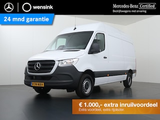 Mercedes-Benz Sprinter 317 CDI | Aut. | L2 H2 | Pro | 3 zits | Achteruitrijcamera | 3.500 kg Trekgewicht | Vloer en Wand Betimmering | Certified