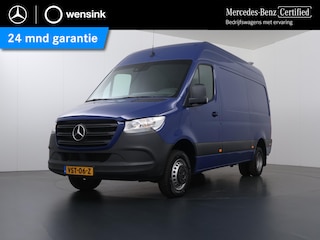 Mercedes-Benz Sprinter 517 CDI | Aut. | L2 H2 | Dubbellucht | 3500 KG. TH | Parkeercamera | Automaat | Airco | Cruise Control | Betimmering | Flitsbalk | Certified