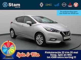 Nissan Micra IG-T Tekna 100pk Airco | Camera | Cruise | Navi | Parkeersens. achter