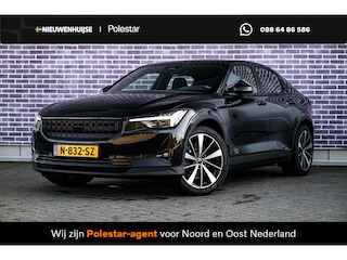 Polestar 2 Standard Range Single Motor 63kWh | Plus Pack | Pilot Pack | Adaptieve Cruise Control | Panoramadak | Trekhaak | Harman Kardon Audio | 360 Parkeercamera | Stoel-/Stuurverwarming | Warmtepomp |