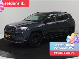 Jeep Compass 4xe 240 Plug-in Hybrid Electric S | Leder | Stoelverwarming | 360 Camera | Adaptive cruise | Alpine Sound | Stuurverwarming | Side Assist | Navigatie | Digital Cockpit | PHEV | Plug In