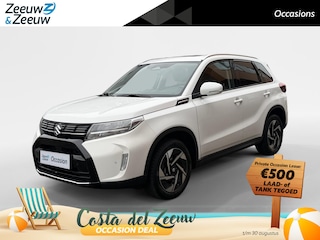 Suzuki Vitara 1.5 Hybrid Style 116PK AUTOMAAT SUNROOF! | Navigatie | Apple Carplay & Android Auto | Adaptive Cruise Control | Climate Control | Achteruitrijcamera | Parkeersensoren voor & achter | Stoelverwarming |