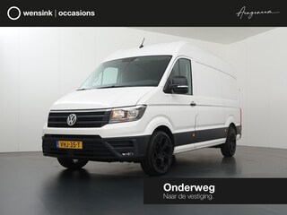 Volkswagen Crafter 35 2.0 TDI | AUT. | L3 H3 | LM VELGEN | 2-ZITS | LEDEREN BEKLEDING | BETIMMERING | TREKHAAK | NAVIGATIE | PARKEERCAMERA