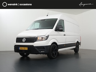 Volkswagen Crafter 35 2.0 TDI | AUT. | L3 H3 | LM VELGEN | 2-ZITS | LEDEREN BEKLEDING | BETIMMERING | TREKHAAK | NAVIGATIE | PARKEERCAMERA