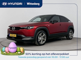 Mazda MX-30 e-SkyActiv EV 145 Makoto 36 kWh | Afn. Trekhaak | SOH 94.8% | All seaonbanden | Parkeersensoren |