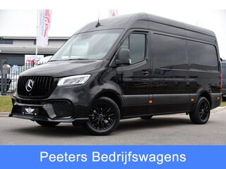 Mercedes-Benz Sprinter 319 V6 3.0 CDI L2H2 AMG Black Edition Camera, Cruise, Carplay, LED, 10,5'' Mbux, 3500kg Trekhaak, Uniek! 190pk, Automaat,
