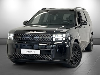 Hyundai Santa Fe 1.6 T-GDI PHEV Black Line 4WD 7p. Plug-In Hybride automaat met Black Pack, Lederen bekleding en 360 graden Camera Uit voorraad leverbaar!