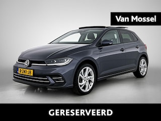Volkswagen Polo 1.0 TSI Style 95PK | Automaat | Elektrisch Schuif kanteldak | Cruise Control Adaptief | Apple Carplay | Android Auto | 17" Lichtmetalen Velgen | Digitaal Dashbord | Climate Control |