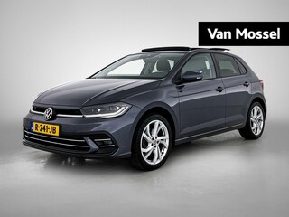 Volkswagen Polo 1.0 TSI Style 95PK | Automaat | Elektrisch Schuif kanteldak | Cruise Control Adaptief | Apple Carplay | Android Auto | 17" Lichtmetalen Velgen | Digitaal Dashbord | Climate Control |