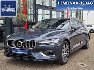 Volvo V60 2.0 T6 Plug-in hybrid AWD Long Range Core Bright | Leer | Wegkl. Trekhaak | Apple Carplay | LM Velgen | Cruise Control