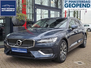 Volvo V60 2.0 T6 Plug-in hybrid AWD Long Range Core Bright | Leer | Wegkl. Trekhaak | Apple Carplay | LM Velgen | Cruise Control
