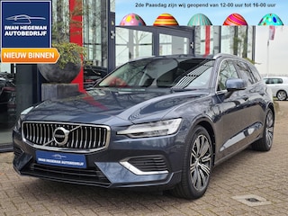 Volvo V60 2.0 T6 Plug-in hybrid AWD Long Range Core Bright | Leer | Wegkl. Trekhaak | Apple Carplay | LM Velgen | Cruise Control