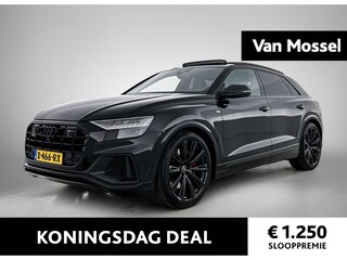 Audi Q8 60 TFSI e quattro Pro Line S Competition 462 PK | S-line | 360 Camera | Panoramadak | Bang & Olufsen Advanced 3D | Climate Control | Navigatie | Trekhaak | Stoelverwarming voor en achter | Lichtmetalen velgen |
