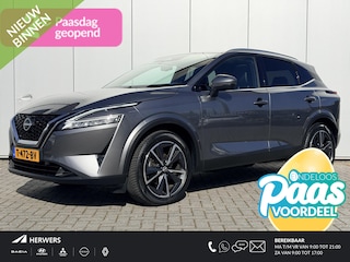 Nissan Qashqai 1.3 MHEV Tekna / Panoramadak / Trekhaak 1.400 KG / Achteruitrijcamera / Climate Control / Pro Pilot Adaptive Cruise Control / Elek. Bedienbare Stoel / All Seasonbanden /
