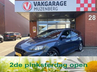 Ford Focus Wagon 1.0 EcoBoost Hybrid 155PK ST Line // LED // NAVI + CARPLAY // CAMERA // DAB // CLIMA // WINTERPACK // TREKHAAK!!
