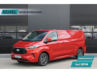 Ford Transit Custom 320 2.0 TDCI L2H1 Limited 170pk - 1+1 Stoelopstelling - 2x Schuifdeur - Adaptive Cruise - Verwarmd stuur - Blind spot - Navigatie - Camera - Draadloos laden - Rijklaar