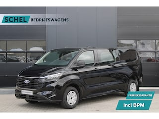 Ford Transit Custom 320 2.0 TDCI L2H1 Trend DC 6 Zits 170pk - Trekhaak - Stoel/Stuurverwarming - Cruise - 70l Tank - LED - Rijklaar
