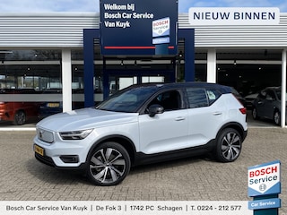 Volvo XC40 Recharge P8 AWD R-Design / 408 Pk / Automaat / NL-Auto / Dealer-Onderhouden / Leder-Alcantara / Digitaal-Dashboard / Keyless / LED / DAB / Navi / Apple-Carplay&Android-Auto / Stuur+Stoelverwarming / Adaptieve Cruise-Control / Climate-Control / ELKTR-Achterklep / ELKTR-Wegklapbare Trekhaak / PDC / LMV20'' / ENZ.
