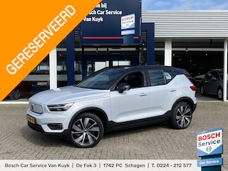 Volvo XC40 Recharge P8 AWD R-Design / 408 Pk / Automaat / NL-Auto / Dealer-Onderhouden / Leder-Alcantara / Digitaal-Dashboard / Keyless / LED / DAB / Navi / Apple-Carplay&Android-Auto / Stuur+Stoelverwarming / Adaptieve Cruise-Control / Climate-Control / ELKTR-Achterklep / ELKTR-Wegklapbare Trekhaak / PDC / LMV20'' / ENZ.