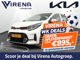 Kia Picanto 1.0 DPi GT-Line Apple Carplay/Android Auto - Cruise Control - Climate Control - Navigatie - Fabrieksgarantie tot  07-2030