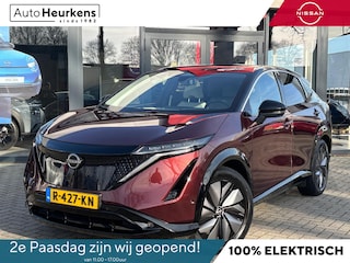 Nissan Ariya Evolve 87 kWh | | 360° RONDOMZICHT CAMERA | HEAD-UP DISPLAY | BOSE AUDIO | STOELVERWARMING | SCHUIFDAK | TREKHAAK |
