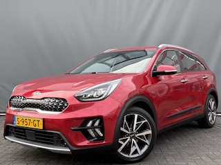 Kia Niro BWJ 2019 1.6 GDi 142 PK Style Edition AUTOMAAT | LEDER | FULL LED | KEYLESS | ADAPTIVE CRUISE | DODE HOEK | CAMERA | STOEL+STUURVER. | CARPLAY + ANDROID | NAVI | CLIMA | LMV | PDC