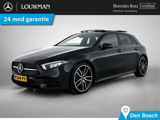 Mercedes-Benz A-klasse 180 AMG line | Night pakket | Panorama schuifdak Inclusief 12 Maanden Garantie.