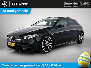 Mercedes-Benz A-klasse 180 AMG line | Night pakket | Panorama schuifdak Inclusief 12 Maanden Garantie.