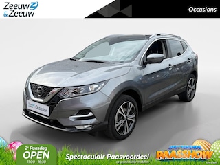 Nissan Qashqai 1.3 DIG-T N-Connecta 140PK | 1ste eigenaar | Navigatie | Apple Carplay & Android Auto | Cruise Control | Climate Control | Panorama dak | 18'' Lichtmetalen velgen |